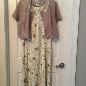 Ladies dress with jacket